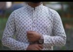 স্কিন প্রিন্ট পাঞ্জাবি ১০০% সুতি ফেব্রিক - Image 2
