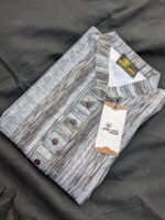 সেমি কটন ব্রাশ প্রিন্ট পাঞ্জাবি - Image 2